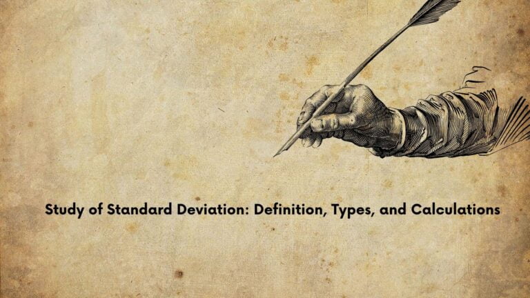 standard deviation