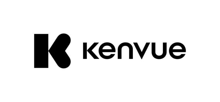 Kenvue logo with a stylized K icon and lowercase text.