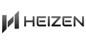 Dark gray HEIZEN logo with a geometric H symbol.