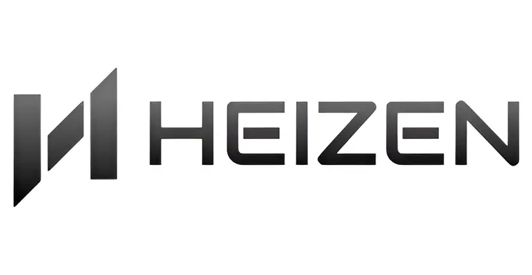 Dark gray HEIZEN logo with a geometric H symbol.